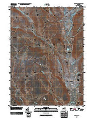 Norwich New York Historical topographic map, 1:24000 scale, 7.5 X 7.5 Minute, Year 2010