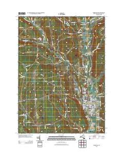Norwich New York Historical topographic map, 1:24000 scale, 7.5 X 7.5 Minute, Year 2013