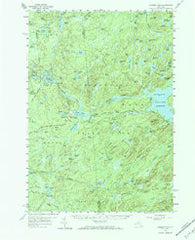 Number Four New York Historical topographic map, 1:62500 scale, 15 X 15 Minute, Year 1957