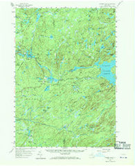 Number Four New York Historical topographic map, 1:62500 scale, 15 X 15 Minute, Year 1957