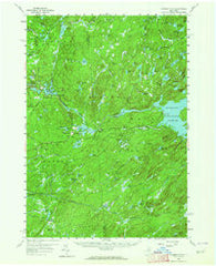 Number Four New York Historical topographic map, 1:62500 scale, 15 X 15 Minute, Year 1957