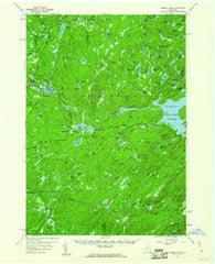 Number Four New York Historical topographic map, 1:62500 scale, 15 X 15 Minute, Year 1957