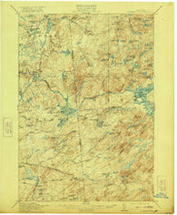 Number Four New York Historical topographic map, 1:62500 scale, 15 X 15 Minute, Year 1915