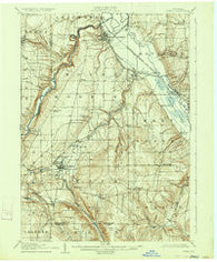 Nunda New York Historical topographic map, 1:62500 scale, 15 X 15 Minute, Year 1905