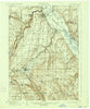 Nunda New York Historical topographic map, 1:62500 scale, 15 X 15 Minute, Year 1905