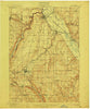 Nunda New York Historical topographic map, 1:62500 scale, 15 X 15 Minute, Year 1905