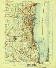 Nyack New York Historical topographic map, 1:31680 scale, 7.5 X 7.5 Minute, Year 1943