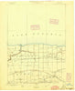 Oak Orchard New York Historical topographic map, 1:62500 scale, 15 X 15 Minute, Year 1897