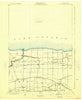 Oak Orchard New York Historical topographic map, 1:62500 scale, 15 X 15 Minute, Year 1897