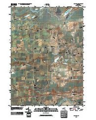 Oakfield New York Historical topographic map, 1:24000 scale, 7.5 X 7.5 Minute, Year 2010