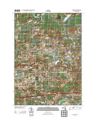 Oakfield New York Historical topographic map, 1:24000 scale, 7.5 X 7.5 Minute, Year 2013