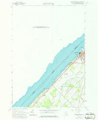 Ogdensburg West New York Historical topographic map, 1:24000 scale, 7.5 X 7.5 Minute, Year 1963