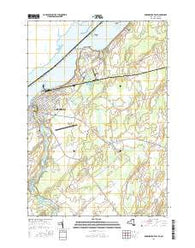 Ogdensburg East New York Current topographic map, 1:24000 scale, 7.5 X 7.5 Minute, Year 2016