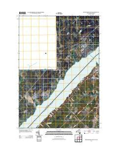 Ogdensburg West New York Historical topographic map, 1:24000 scale, 7.5 X 7.5 Minute, Year 2013