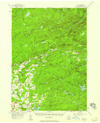 Ohio New York Historical topographic map, 1:62500 scale, 15 X 15 Minute, Year 1954