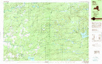 Ohio New York Historical topographic map, 1:25000 scale, 7.5 X 15 Minute, Year 1989