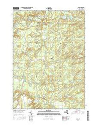 Ohio New York Current topographic map, 1:24000 scale, 7.5 X 7.5 Minute, Year 2016