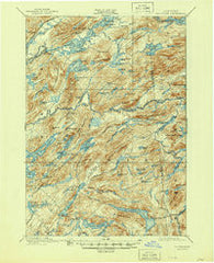 Old Forge New York Historical topographic map, 1:62500 scale, 15 X 15 Minute, Year 1901