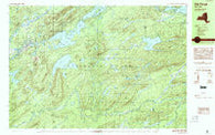 Old Forge New York Historical topographic map, 1:25000 scale, 7.5 X 15 Minute, Year 1989