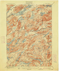 Old Forge New York Historical topographic map, 1:62500 scale, 15 X 15 Minute, Year 1901