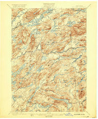 Old Forge New York Historical topographic map, 1:62500 scale, 15 X 15 Minute, Year 1901