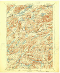 Old Forge New York Historical topographic map, 1:62500 scale, 15 X 15 Minute, Year 1901