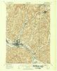 Olean New York Historical topographic map, 1:62500 scale, 15 X 15 Minute, Year 1938