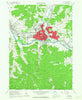 Olean New York Historical topographic map, 1:24000 scale, 7.5 X 7.5 Minute, Year 1961
