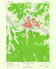 Olean New York Historical topographic map, 1:24000 scale, 7.5 X 7.5 Minute, Year 1961