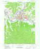 Olean New York Historical topographic map, 1:24000 scale, 7.5 X 7.5 Minute, Year 1961