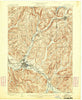 Olean New York Historical topographic map, 1:62500 scale, 15 X 15 Minute, Year 1898