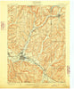 Olean New York Historical topographic map, 1:62500 scale, 15 X 15 Minute, Year 1898