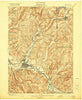 Olean New York Historical topographic map, 1:62500 scale, 15 X 15 Minute, Year 1898