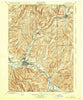 Olean New York Historical topographic map, 1:62500 scale, 15 X 15 Minute, Year 1898
