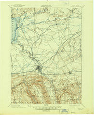 Oneida New York Historical topographic map, 1:62500 scale, 15 X 15 Minute, Year 1902
