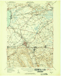 Oneida New York Historical topographic map, 1:62500 scale, 15 X 15 Minute, Year 1946