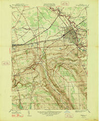 Oneida New York Historical topographic map, 1:24000 scale, 7.5 X 7.5 Minute, Year 1947