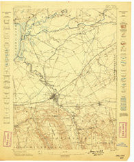 Oneida New York Historical topographic map, 1:62500 scale, 15 X 15 Minute, Year 1898