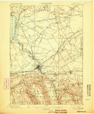 Oneida New York Historical topographic map, 1:62500 scale, 15 X 15 Minute, Year 1902
