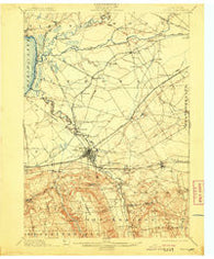 Oneida New York Historical topographic map, 1:62500 scale, 15 X 15 Minute, Year 1902