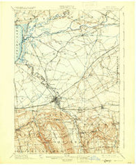 Oneida New York Historical topographic map, 1:62500 scale, 15 X 15 Minute, Year 1902