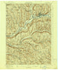 Oneonta New York Historical topographic map, 1:62500 scale, 15 X 15 Minute, Year 1918