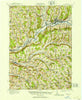 Oneonta New York Historical topographic map, 1:62500 scale, 15 X 15 Minute, Year 1915