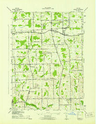Ontario New York Historical topographic map, 1:31680 scale, 7.5 X 7.5 Minute, Year 1942