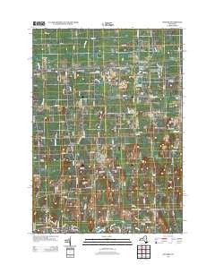 Ontario New York Historical topographic map, 1:24000 scale, 7.5 X 7.5 Minute, Year 2013