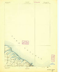 Ontario Beach New York Historical topographic map, 1:62500 scale, 15 X 15 Minute, Year 1895