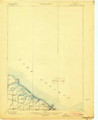 Ontario Beach New York Historical topographic map, 1:62500 scale, 15 X 15 Minute, Year 1899