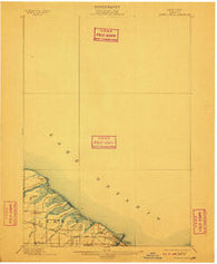 Ontario Beach New York Historical topographic map, 1:62500 scale, 15 X 15 Minute, Year 1899