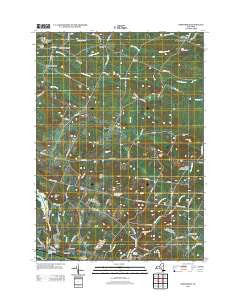 Oppenheim New York Historical topographic map, 1:24000 scale, 7.5 X 7.5 Minute, Year 2013
