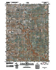 Orchard Park New York Historical topographic map, 1:24000 scale, 7.5 X 7.5 Minute, Year 2010